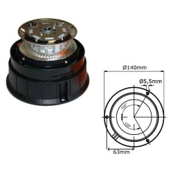 GYROPHARE A LED R65 12/24 V