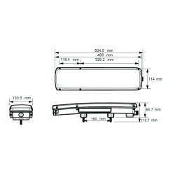 GYROPHARE A LED R65 12/24 V