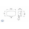 JUMBO 320 BLANC LED