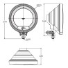 FEU LONGUE PORTEE SIM AVEC TOUR DE LED