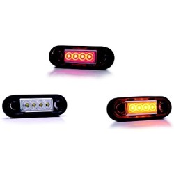 LED 12-30V BLANC/ORANGE/ROUGE/BLEU