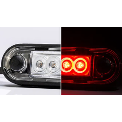 LED 12-30V BLANC/ORANGE/ROUGE/BLEU
