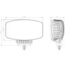 JUMBO 320 BLANC LED