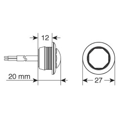 LED 12-30V 