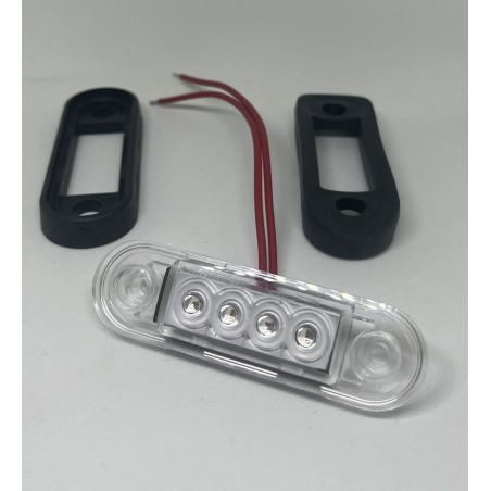 LED 12-30V BLANC/ORANGE/ROUGE/BLEU