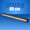 JUMBO - 80 cm - Barre double ligne de LEDs avec ligne centrale de veilleuses blanches et orange