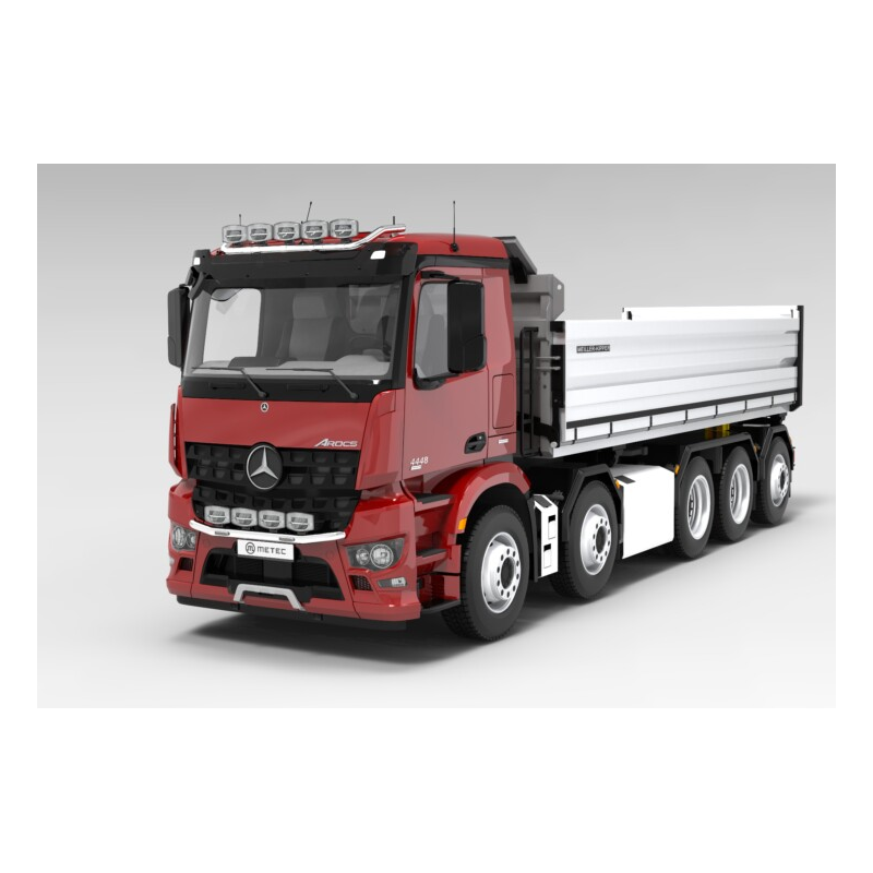BARRA DE TECHO MERCEDES AROCS / ANTOS 5 FAROS CON LEDS