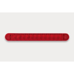 LED PLATE ROUGE 22CM