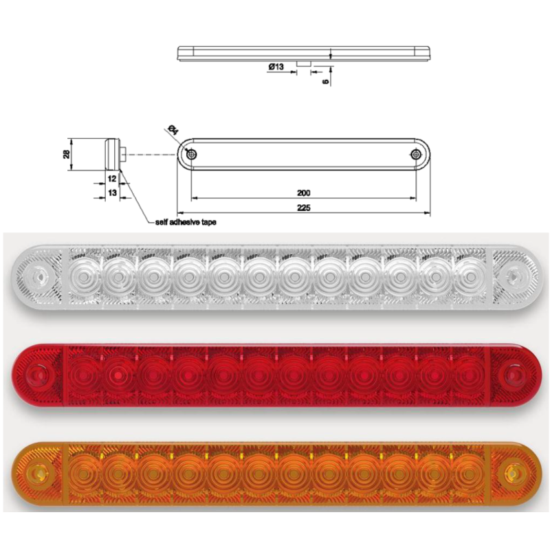 LED PLATE ROUGE 22CM LED PLATE ROUGE 22CM