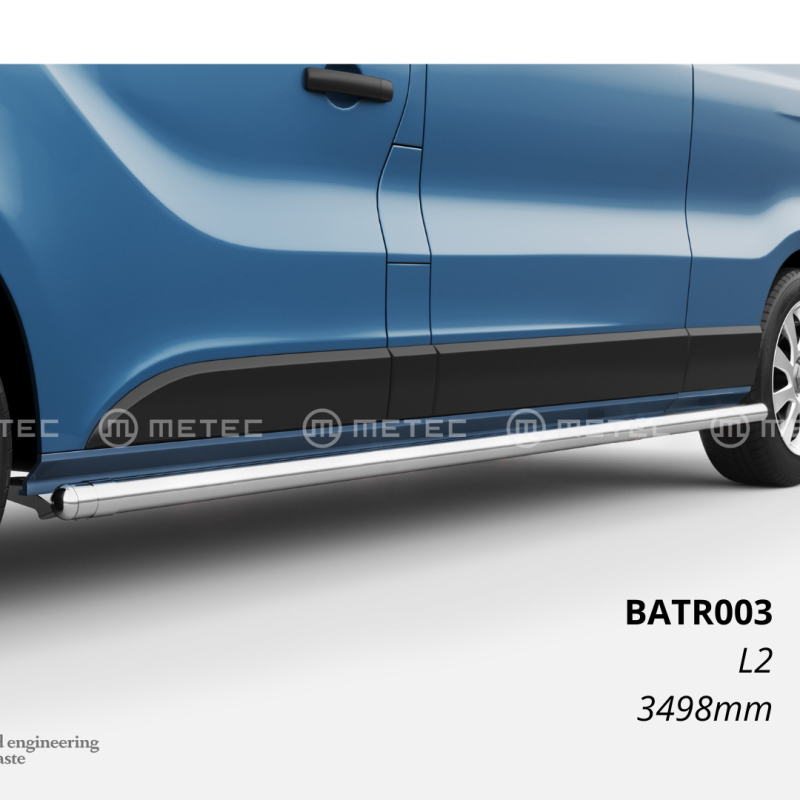 ESTRIBERAS INOX RENAUT TRAFIC L2 SIN LEDS ESTRIBERAS INOX RENAUT TRAFIC L2 SIN LEDS