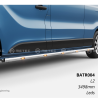 SIDEBARS EN INOX POUR RENAUT TRAFIC L1 ET L2