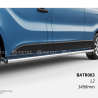 SIDEBARS EN INOX POUR RENAUT TRAFIC L1 ET L2