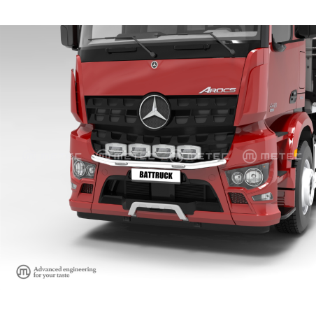 BARRA FRONTAL MERCEDES AROCS CON FLASH