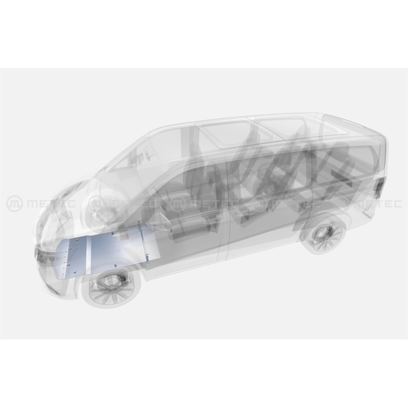 PLAQUE DE PROTECTION SOUS MOTEUR VITO W447 PLAQUE DE PROTECTION SOUS MOTEUR VITO W447
