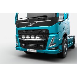 BARRA FRONTAL VOLVO CON 3 LEDS BLANCAS