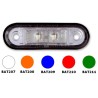 LED 12-30V BLANC/ORANGE/ROUGE/BLEU