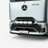 BARRA FRONTAL MERCEDES PRO CAB INOX O NEGRA SIN LEDS - Accesorios p...