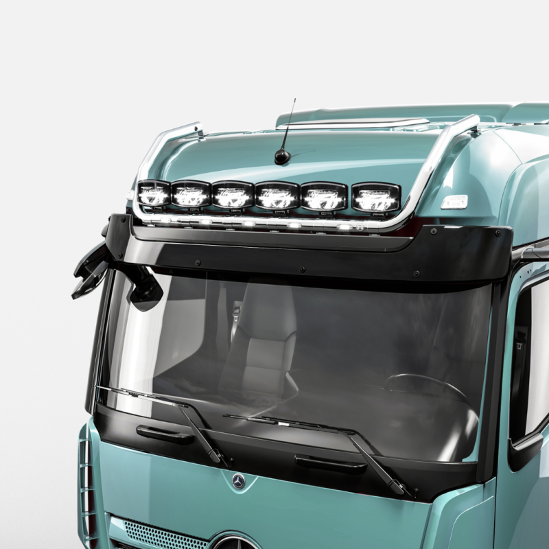 BARRA DE TECHO MERCEDES PRO CAB ACTROS 2025 BIGSPACE CON LEDS - Acc...