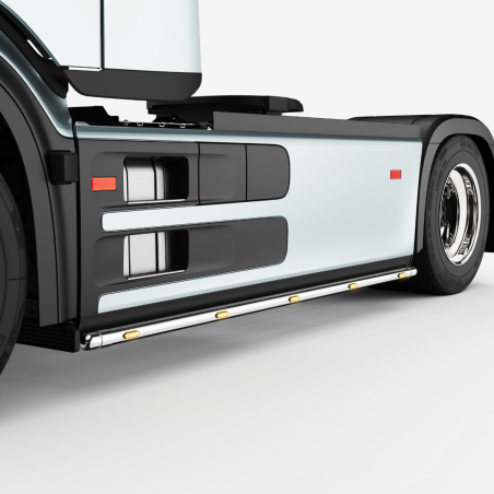 SIDE BARS MERCEDES PROCAN EJES 3850 CON LEDS
