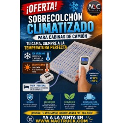 CLIMSON - Colchón refrescante y calefactor - 1 persona, 12-24v