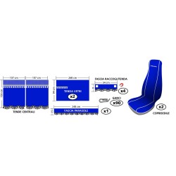 KIT FUNDA Y CORTINAS - Accesorios para Camión | Nactruck