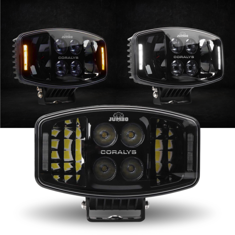 LUCES LARGO ALCANCE JUMBO CORALYS