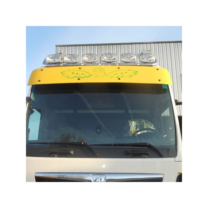 BARRA DE TECHO CON LEDS MAN TGX - XXL o XLX  EQUIPADO DE VISOR